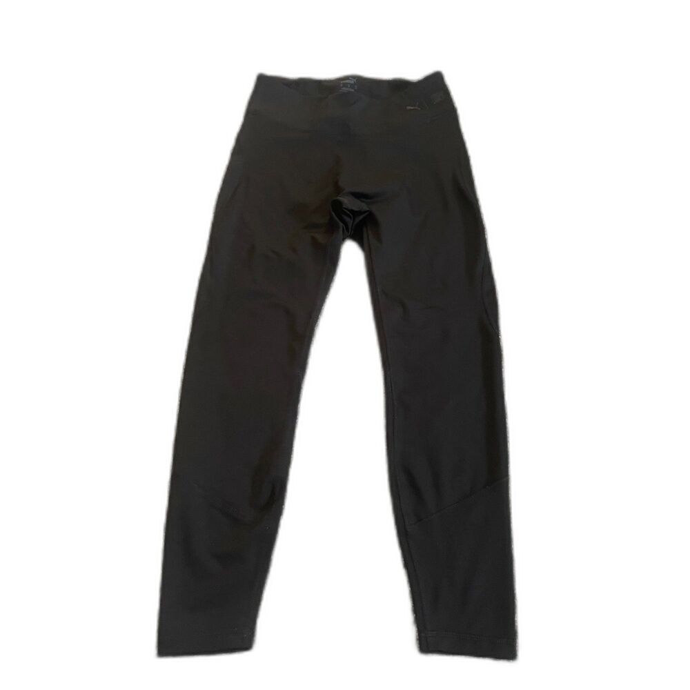 PUMA black high-waisted activewear leggings M